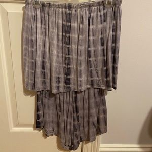 Off the shoulder romper